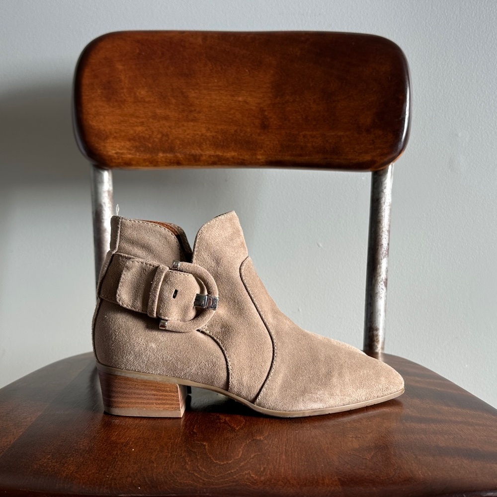 Aquatalia Fiamma Suede Ankle Boots